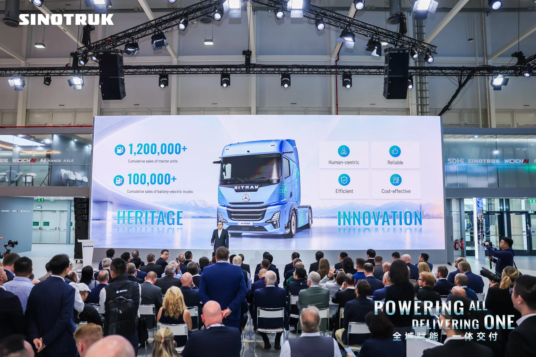 SINOTRUK presentation at IAA Transportation 2026
